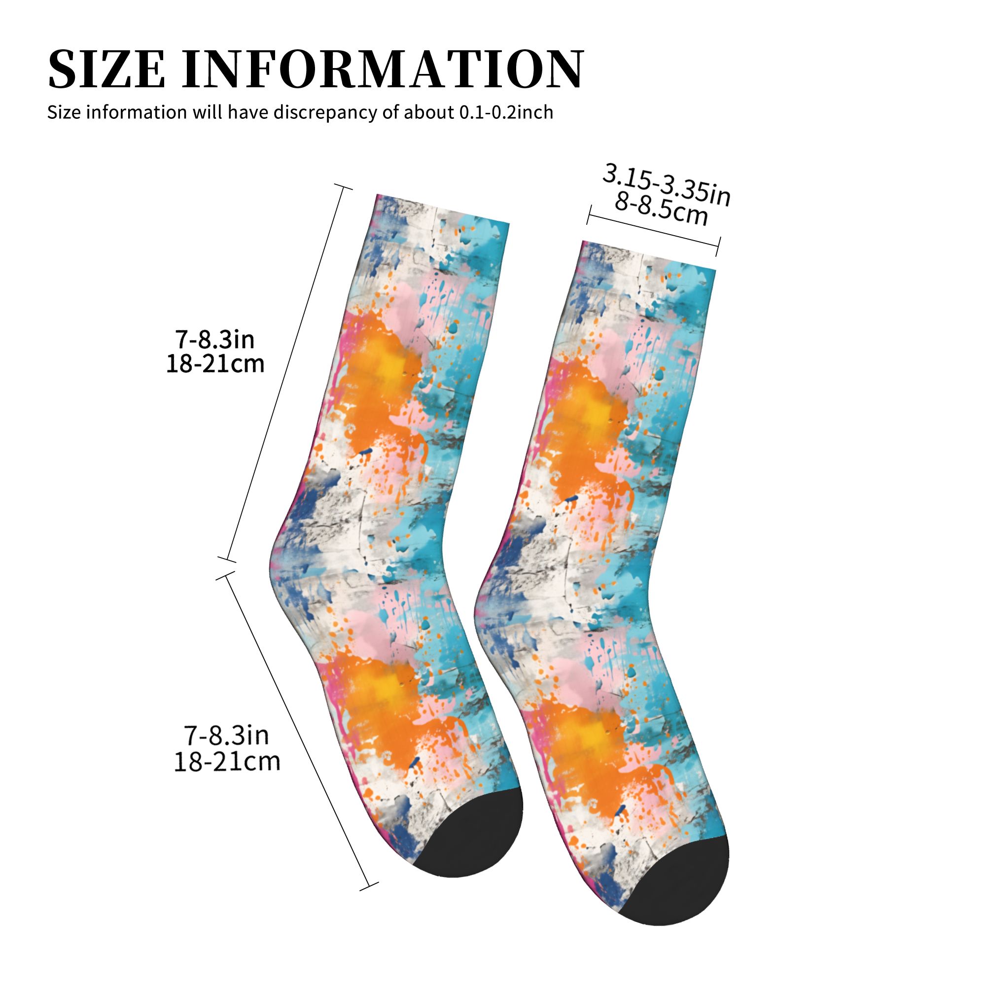 ถุงเท้าลายกรันจ์สไตล์วินเทจสำห - Dress Sock Men บทวิจารณ์และราคา