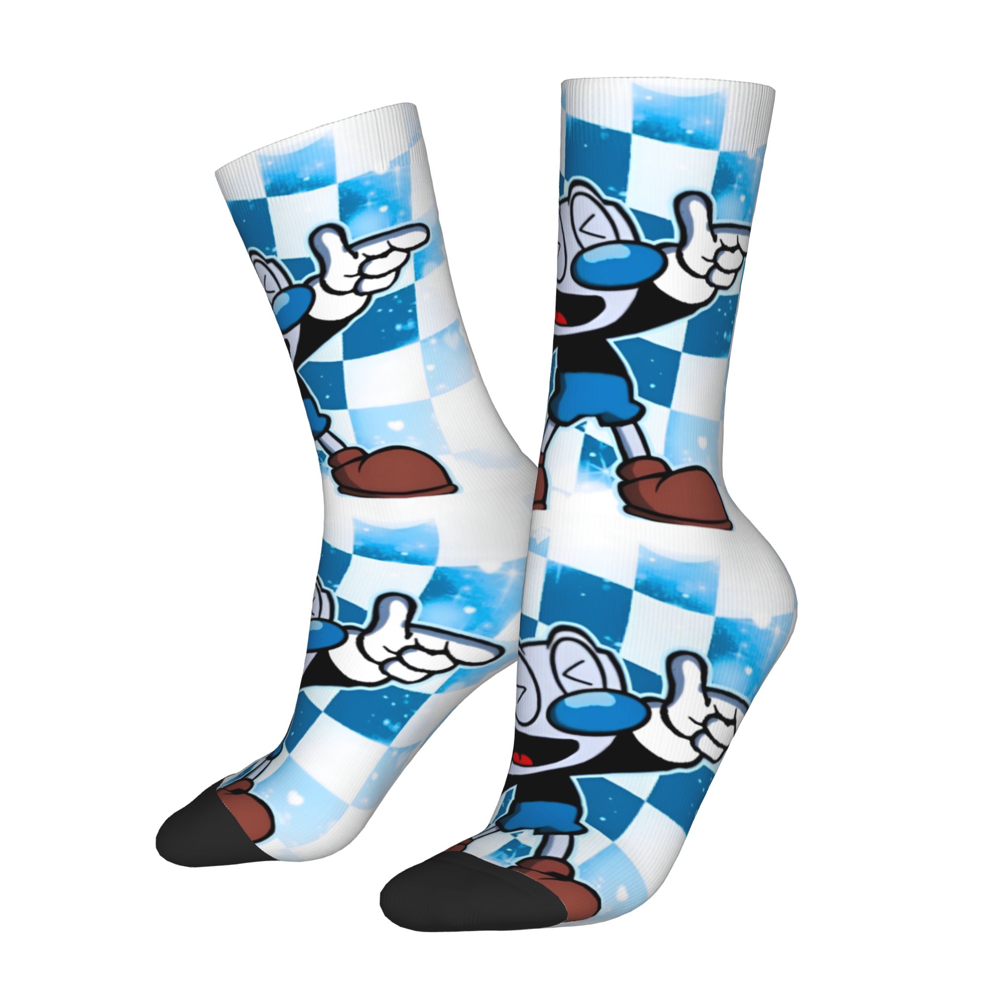 ถุงเท้าข้อสั้นลายคัพเฮดและมักแ - Dress Sock Men บทวิจารณ์และราคา