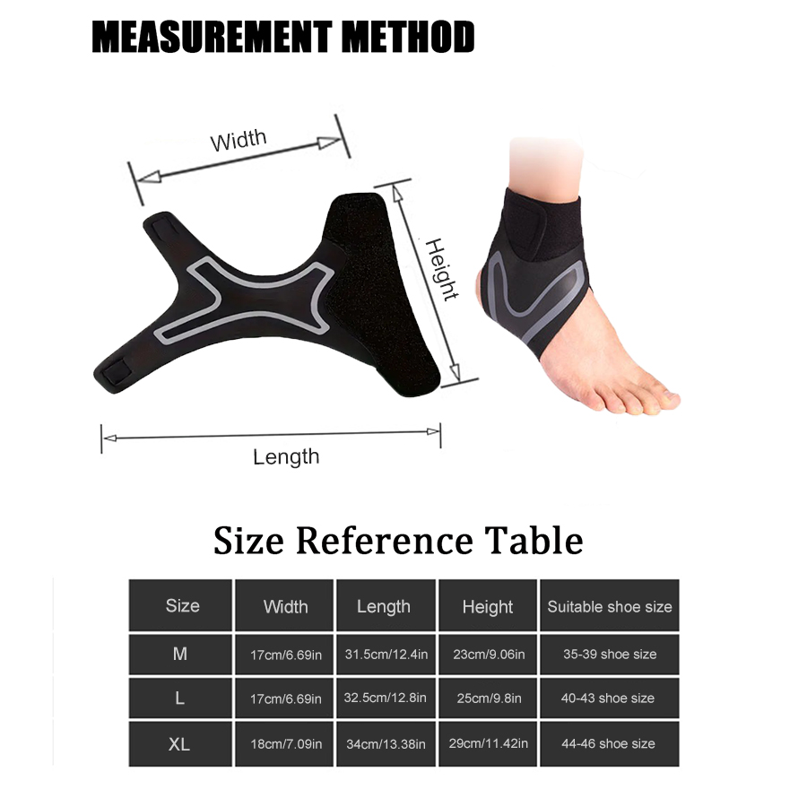 อุปกรณ์พยุงข้อเท้าแบบรัด 1 ชิ้ - Ankle Brace Sock บทวิจารณ์และราคา