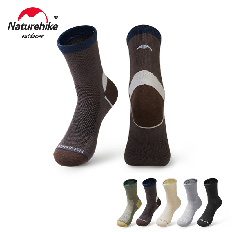 Naturehike ถุงเท้าผู้ชายกีฬา Q - Wool Hiking Sock บทวิจารณ์และราคา