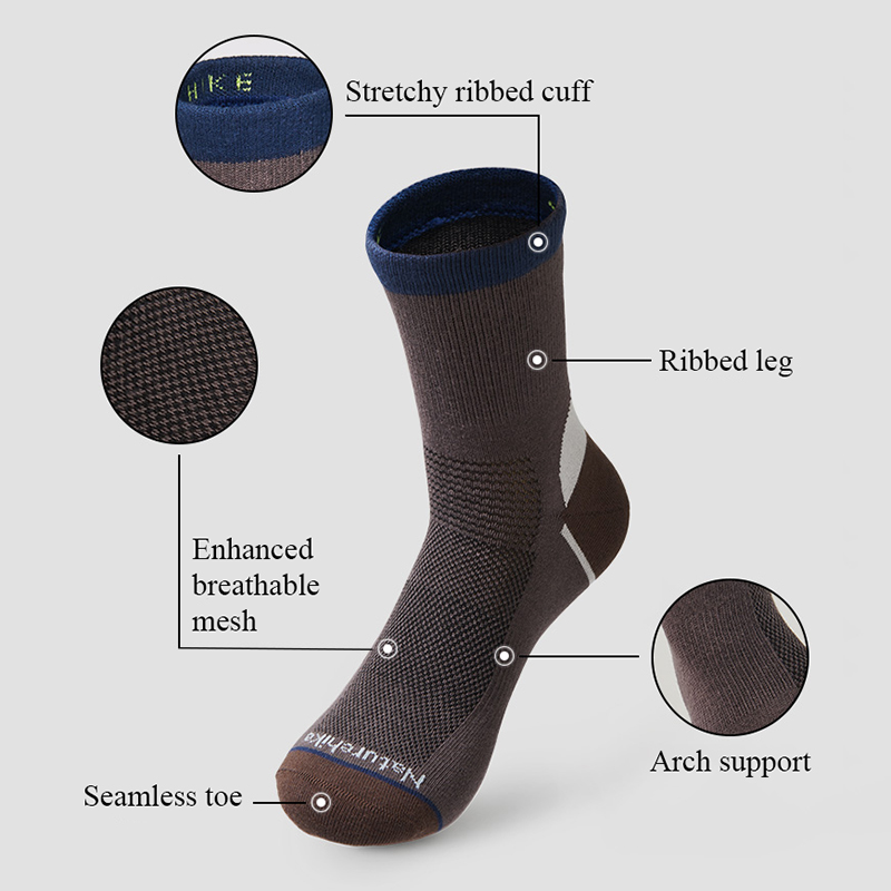 Naturehike ถุงเท้าผู้ชายกีฬา Q - Wool Hiking Sock บทวิจารณ์และราคา