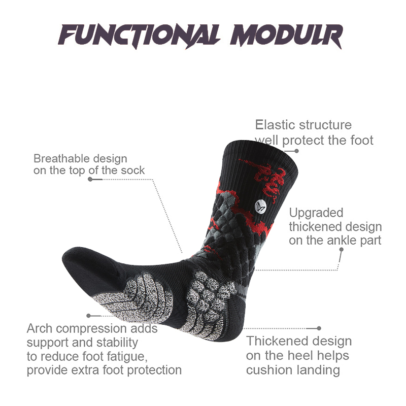 ถุงเท้ากีฬามืออาชีพพร้อมข้อเท้ - Athletic Sock Cushion บทวิจารณ์และราคา